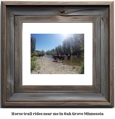 horse trail rides near me in Oak Grove, Minnesota